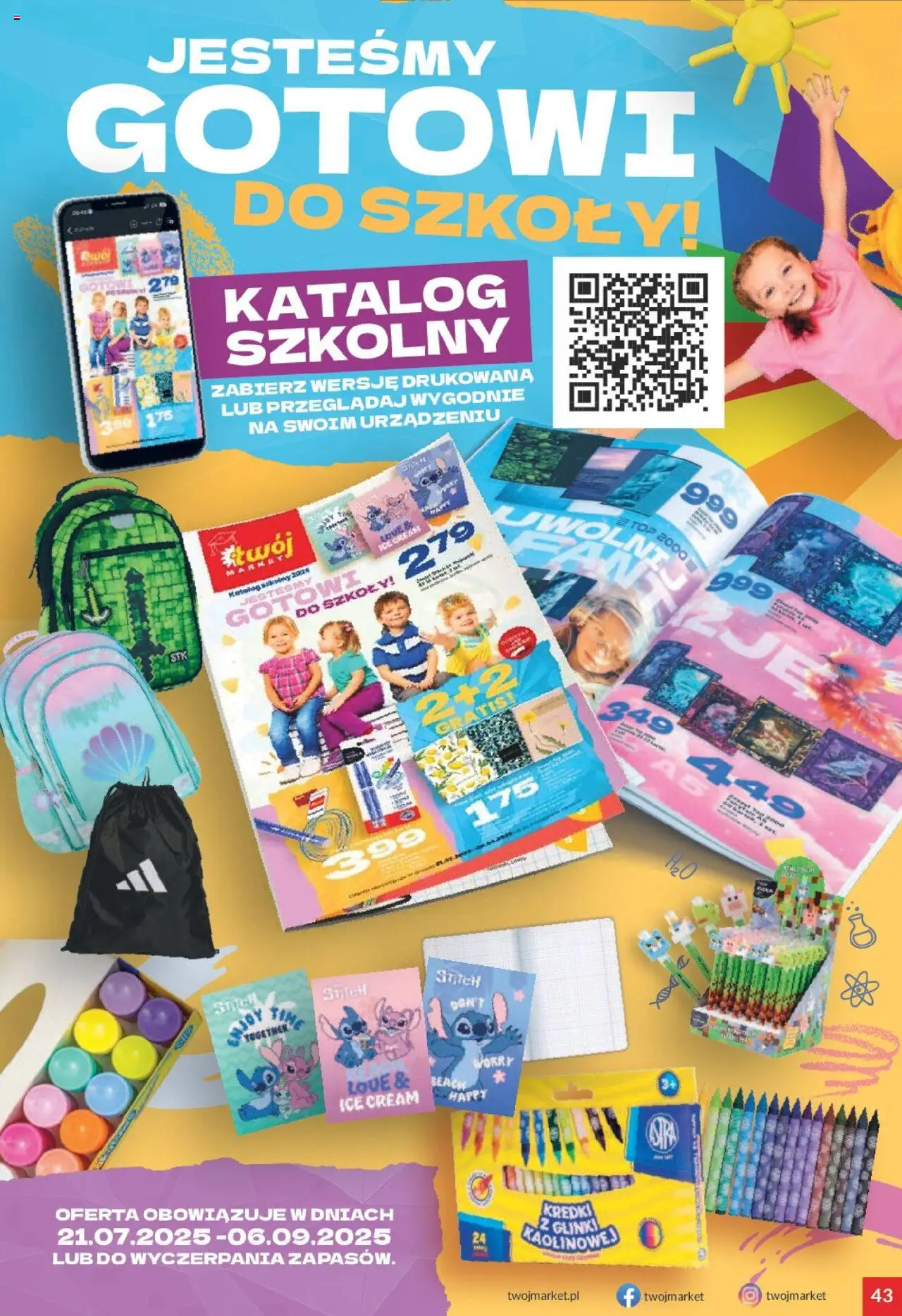 Twój Market Gazetka od 06.08.2025 | Strona: 43 | Produkty: Top