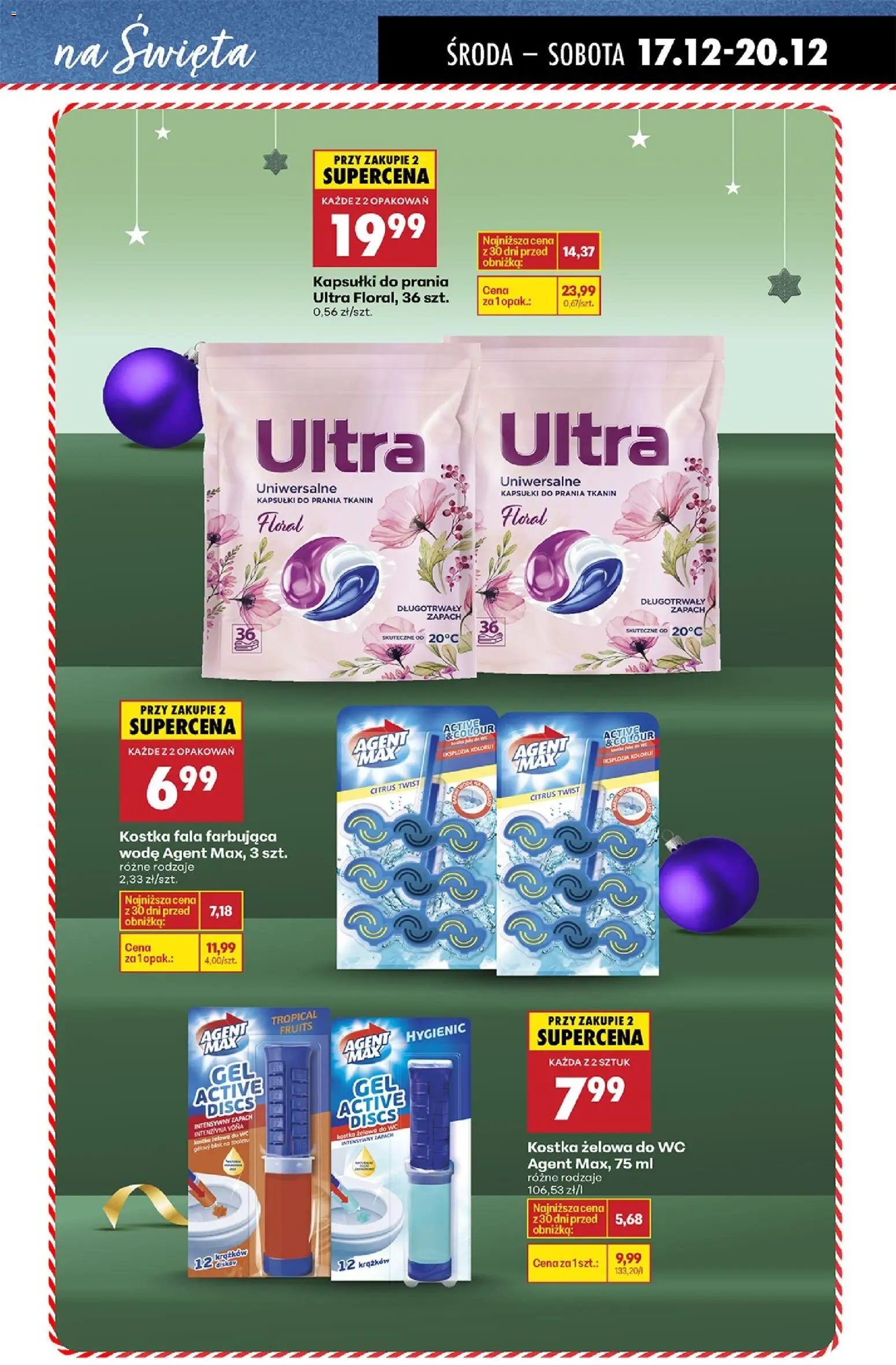 Biedronka gazetka - Drogeria Cleaning od 17.12.2025 | Strona: 15 | Produkty: Kapsułki do prania ultra, Zapach, Kapsułki do prania, Detergent