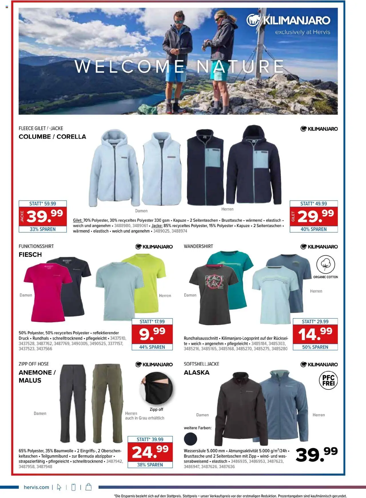 Hervis Angebote gültig ab 09.09.2025 | Seite: 4 | Produkte: Jacke, Hose