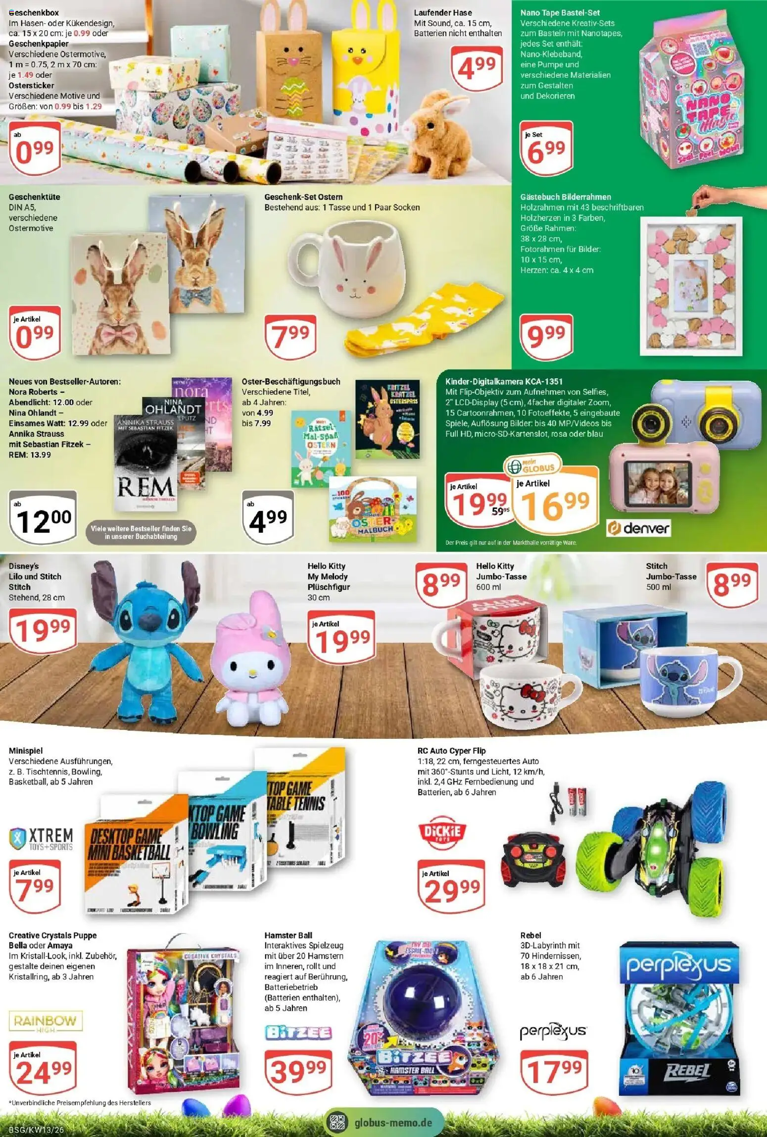 Globus prospekt Braunschweig	 – gültig ab 23.03.2026 | Seite: 28 | Produkte: Top, Batterien, Bilder, Socken