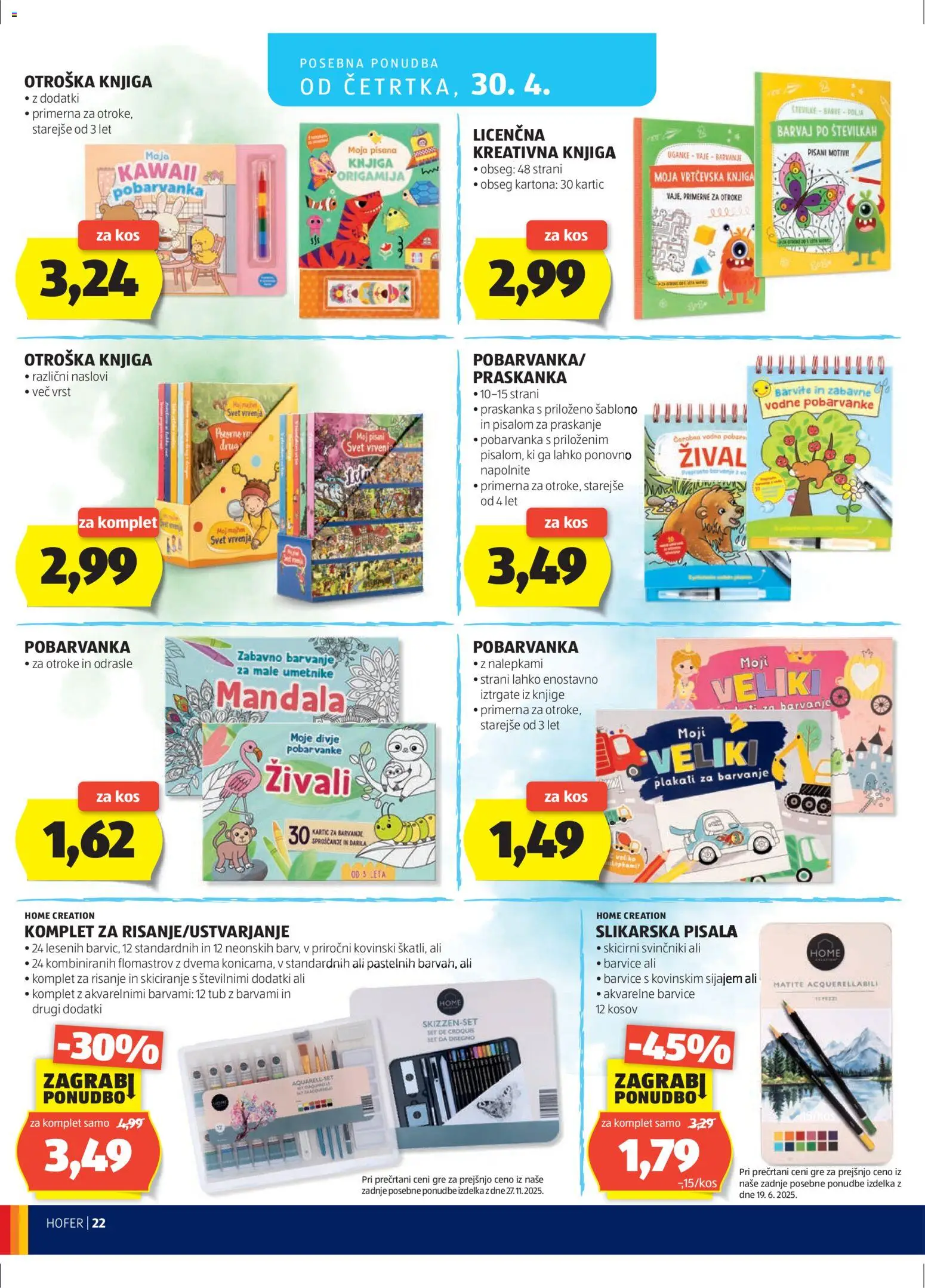 Hofer SI katalog | vrijedi od 22.04.2026 | Stranica: 22