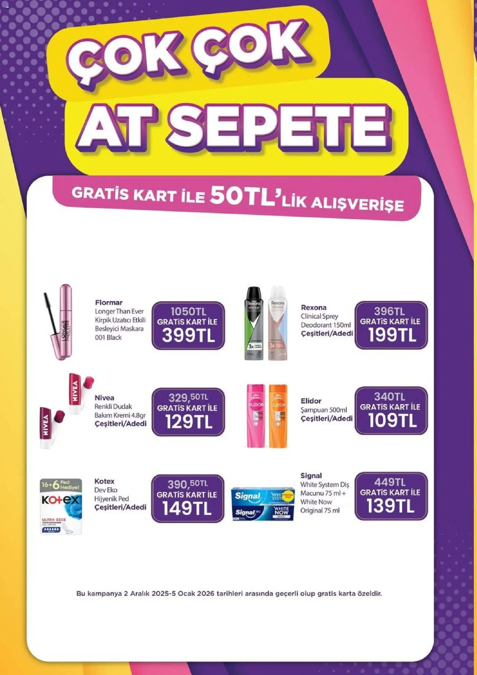 Gratis Katalog - 01.12.2025 tarihinden itibaren geçerlidir | Sayfa: 8