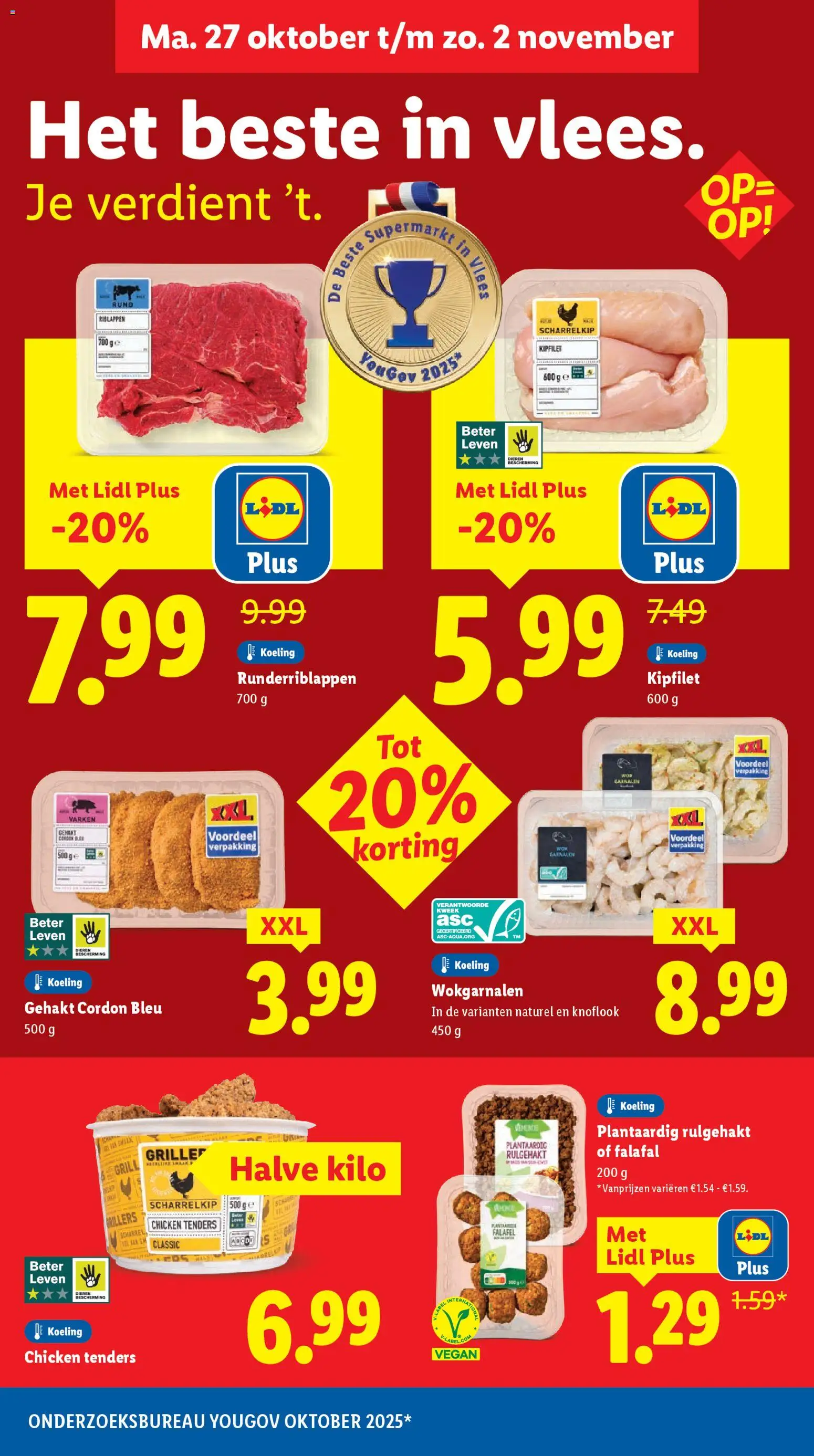 {H1} | Pagina: 13 | Producten: Gehakt, Grill, Knoflook