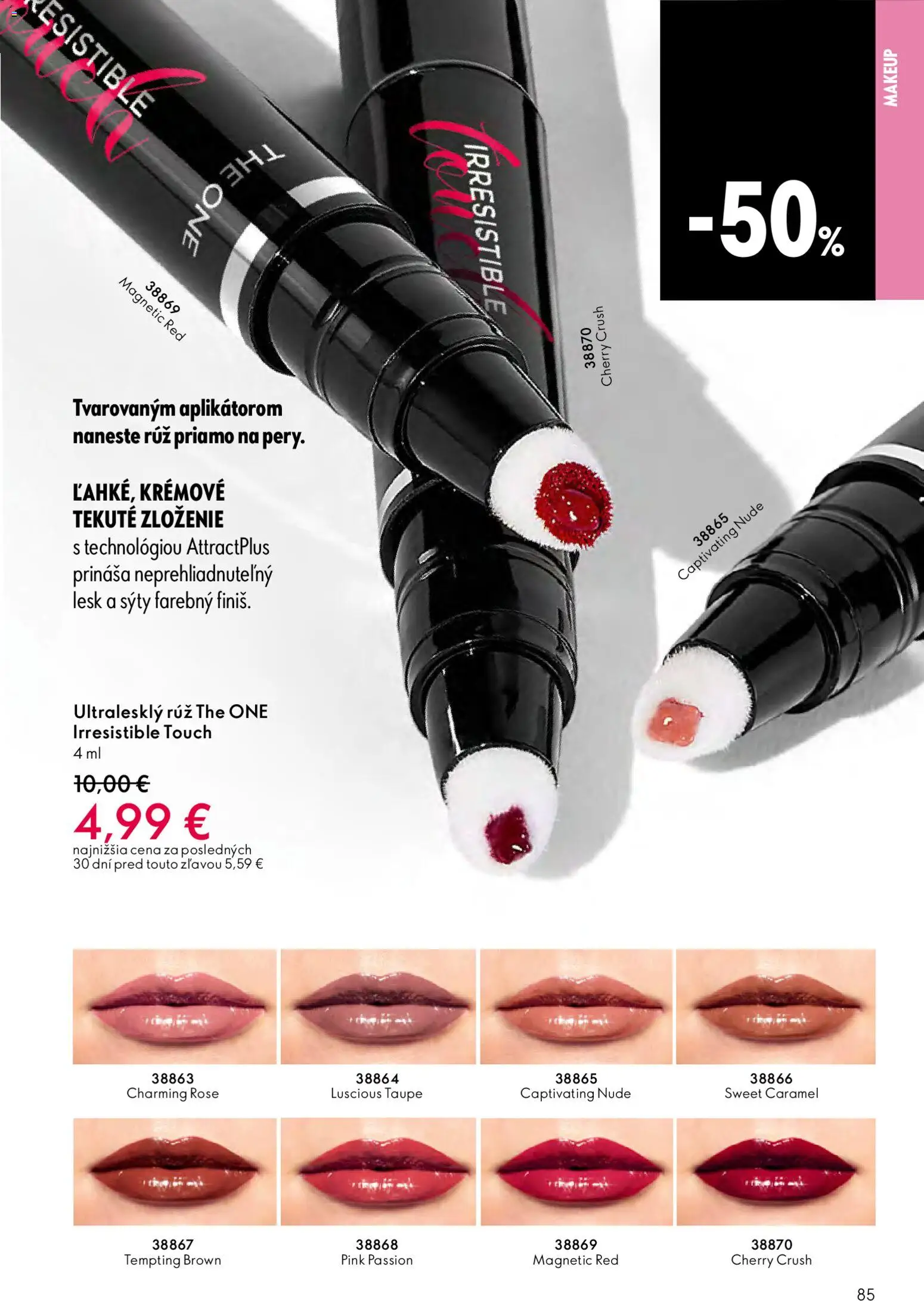 Nové Oriflame akcie – leták je platný od 06.05.2026 | Strana: 85