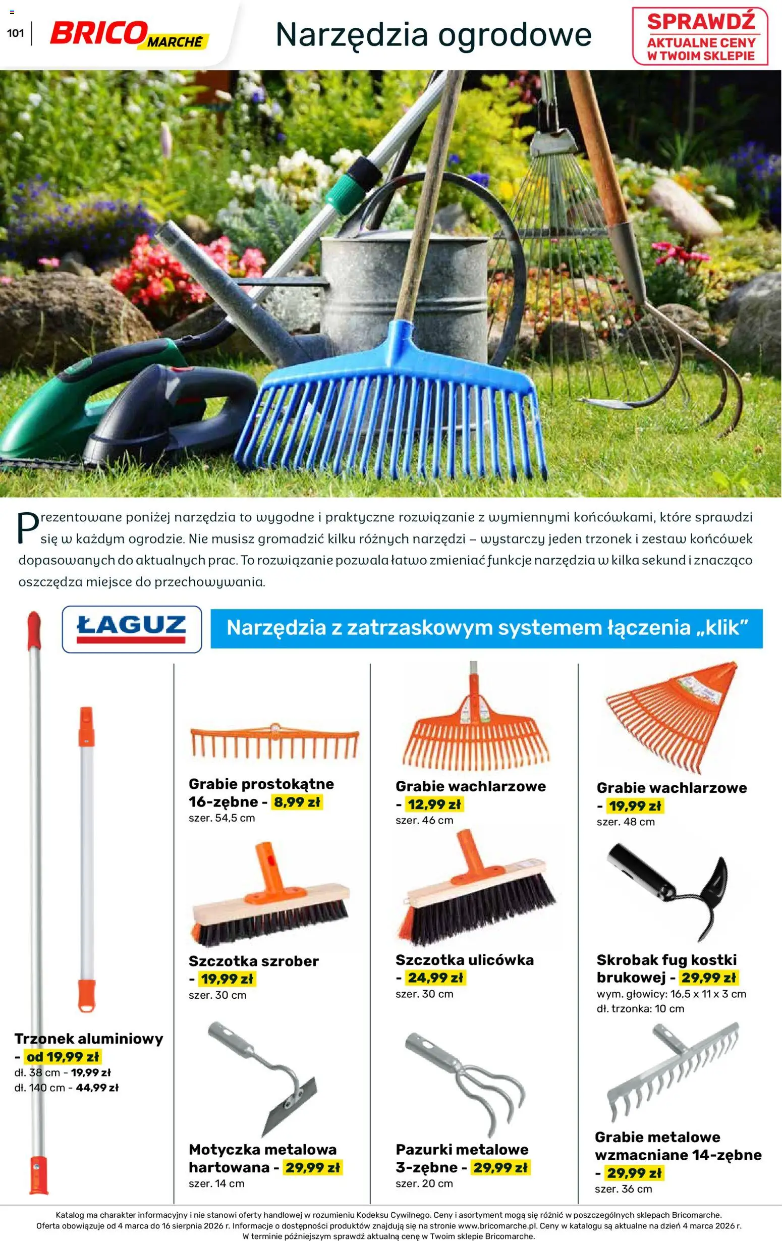 Brico Marché gazetka - Wiosna od 04.03.2026 | Strona: 101 | Produkty: Szczotka