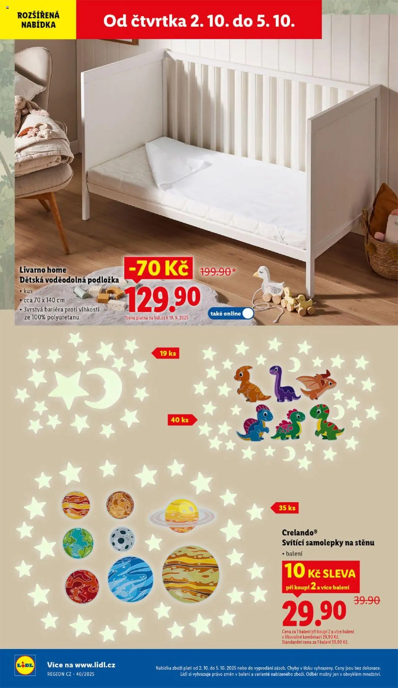 Lidl leták od 02.10.2025 | Strana: 34 | Produkty: Samolepky