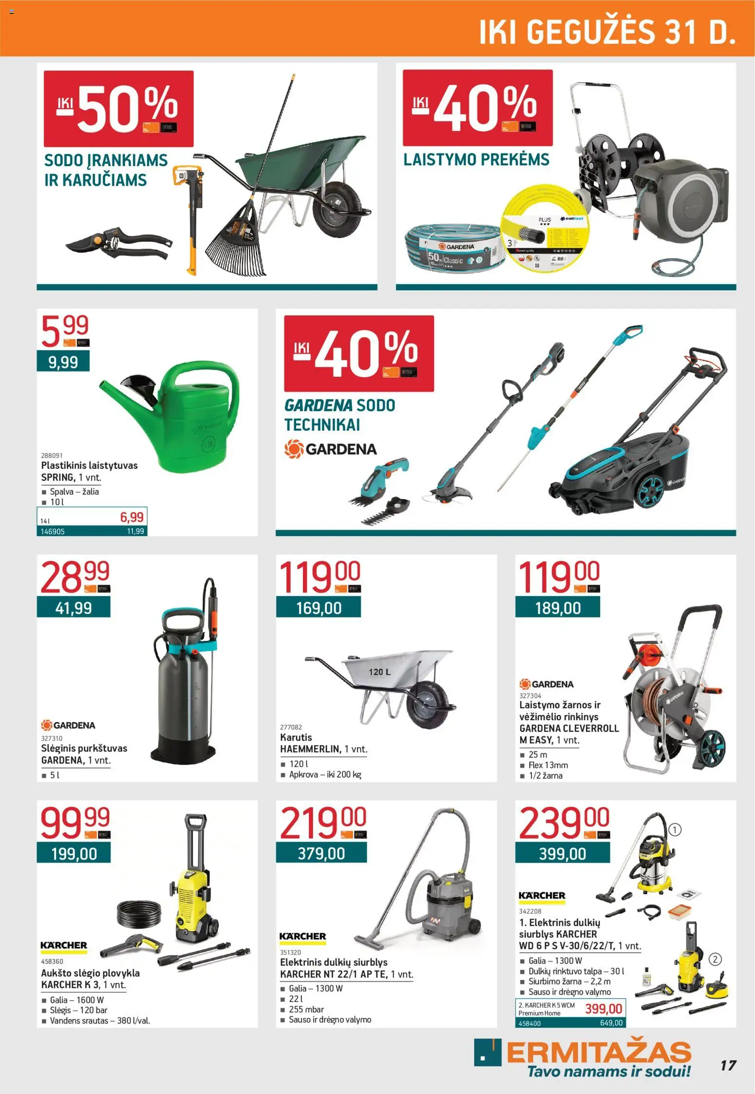 ERMITAŽAS akcijos nuo 04.05.2026 | Puslapis: 17