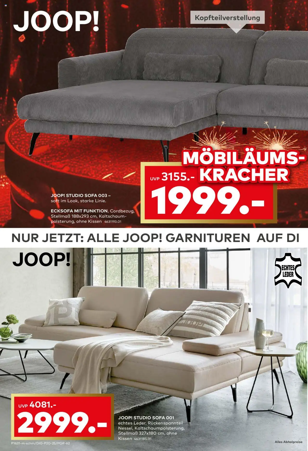Porta! Möbiläum Bergheim-Zieverich – gültig ab 05.10.2025 | Seite: 6 | Produkte: Ecksofa, Kissen, Sofa