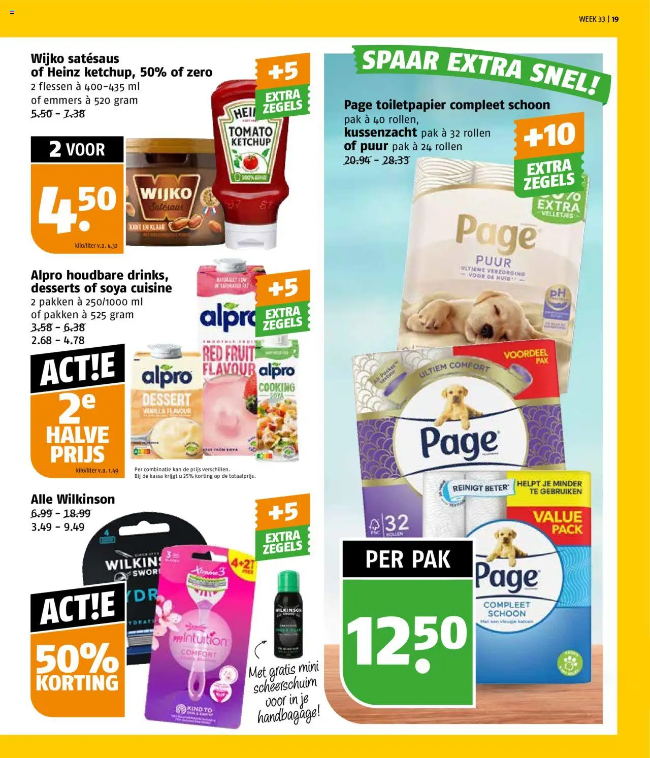  | Pagina: 19 | Producten: Ketchup, Toiletpapier, Fruit, Scheerschuim