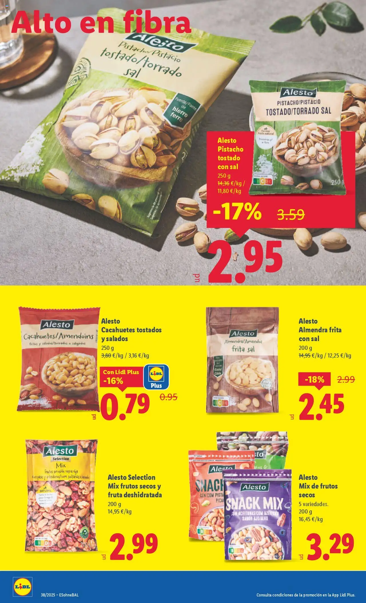 Lidl folleto │ válido desde el 15.09.2025 | Página: 12 | Productos: Frutos secos