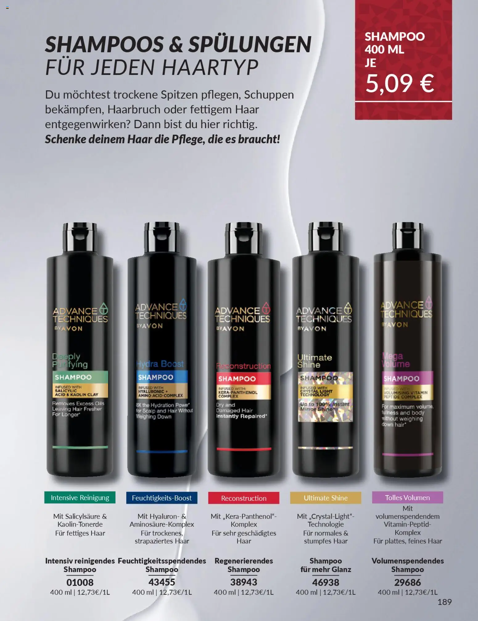 Avon - Black Friday – gültig ab 01.11.2025 | Seite: 191 | Produkte: Shampoo