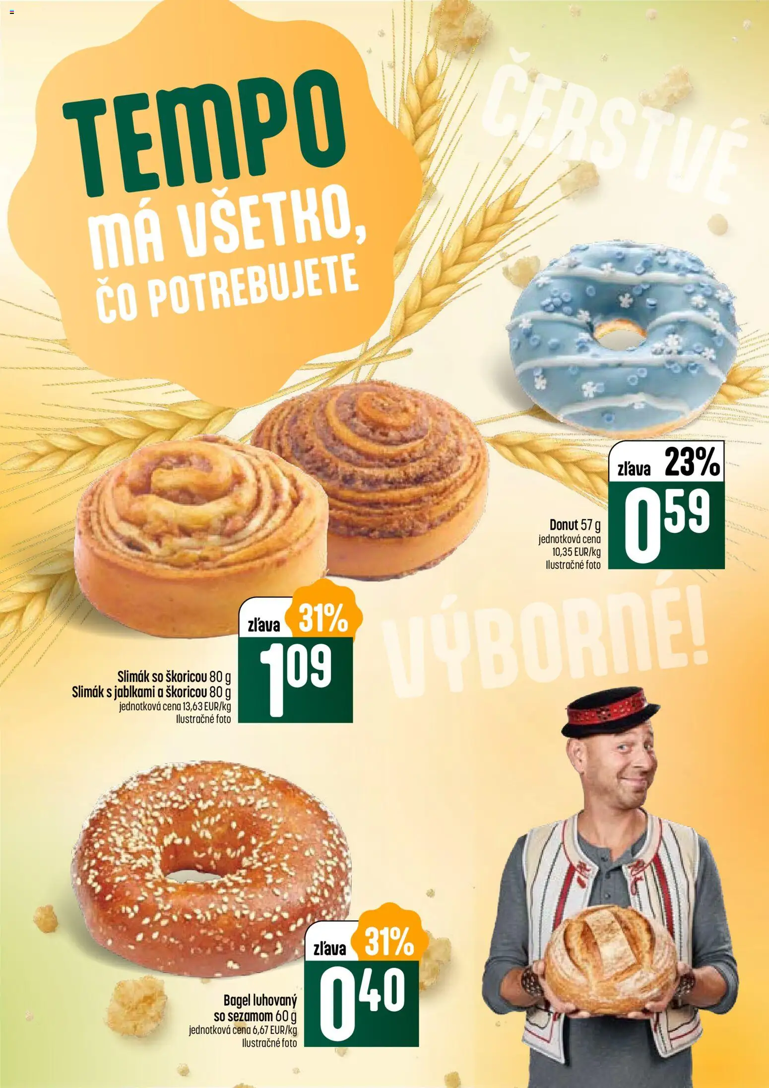 Nové COOP Jednota akcie – leták je platný od 15.01.2026 | Strana: 19 | Produkty: Donut