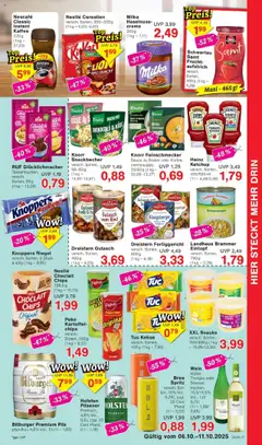 Jawoll Prospekt ab 06.10.2025 gültig | Seite: 5 | Produkte: Brokkoli, Knoppers, Pasta, Wein