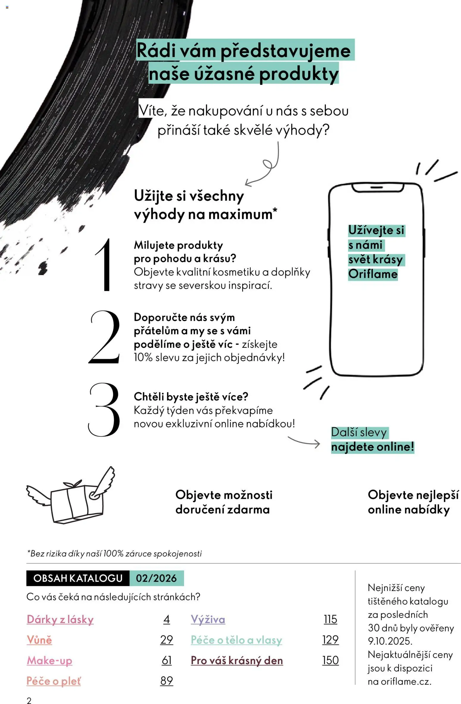Oriflame katalog č.02/2026 od 21.01.2026 | Strana: 2 | Produkty: Makeup
