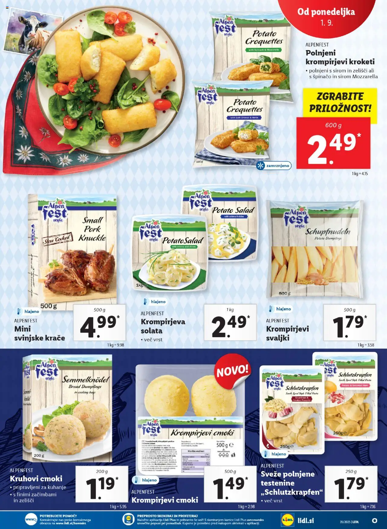 Lidl - Maribor │ velja od 28.08.2025 | Stran: 53 | Izdelki: Testenine, Solata