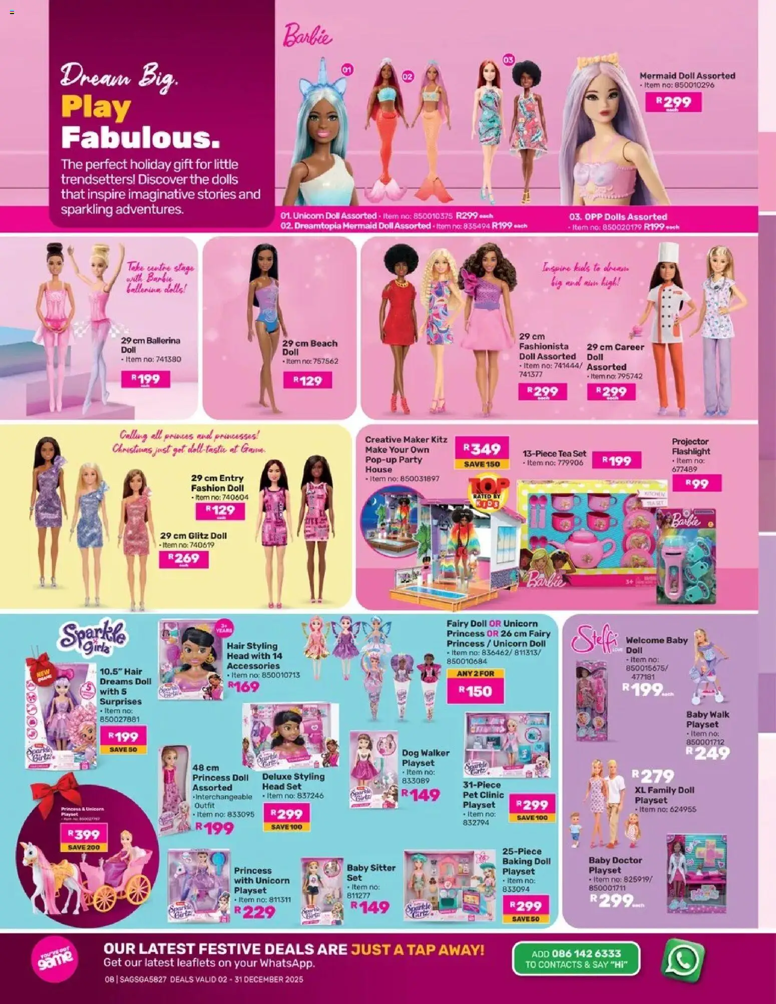 Game - Go Full Pink This Festive vol.2 valid from 02.12.2025 | Page: 8 | Products: Tea