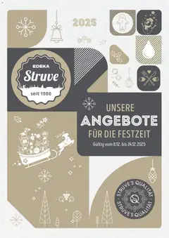 Edeka Struve Unsere Angebote für die Festzeit ab 08.12.2025 gültig
