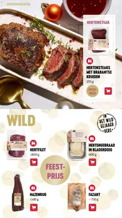 Delhaize Feestgids - Food - Voorbeeld van een folder van Delhaize, geldig van 13.11.2025 | Pagina: 24 | Producten: Steak