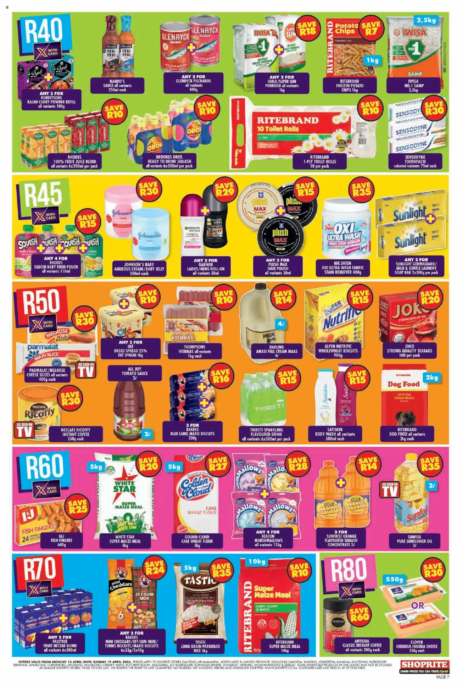 New Shoprite catalogue – valid from 13.04.2026 | Page: 7