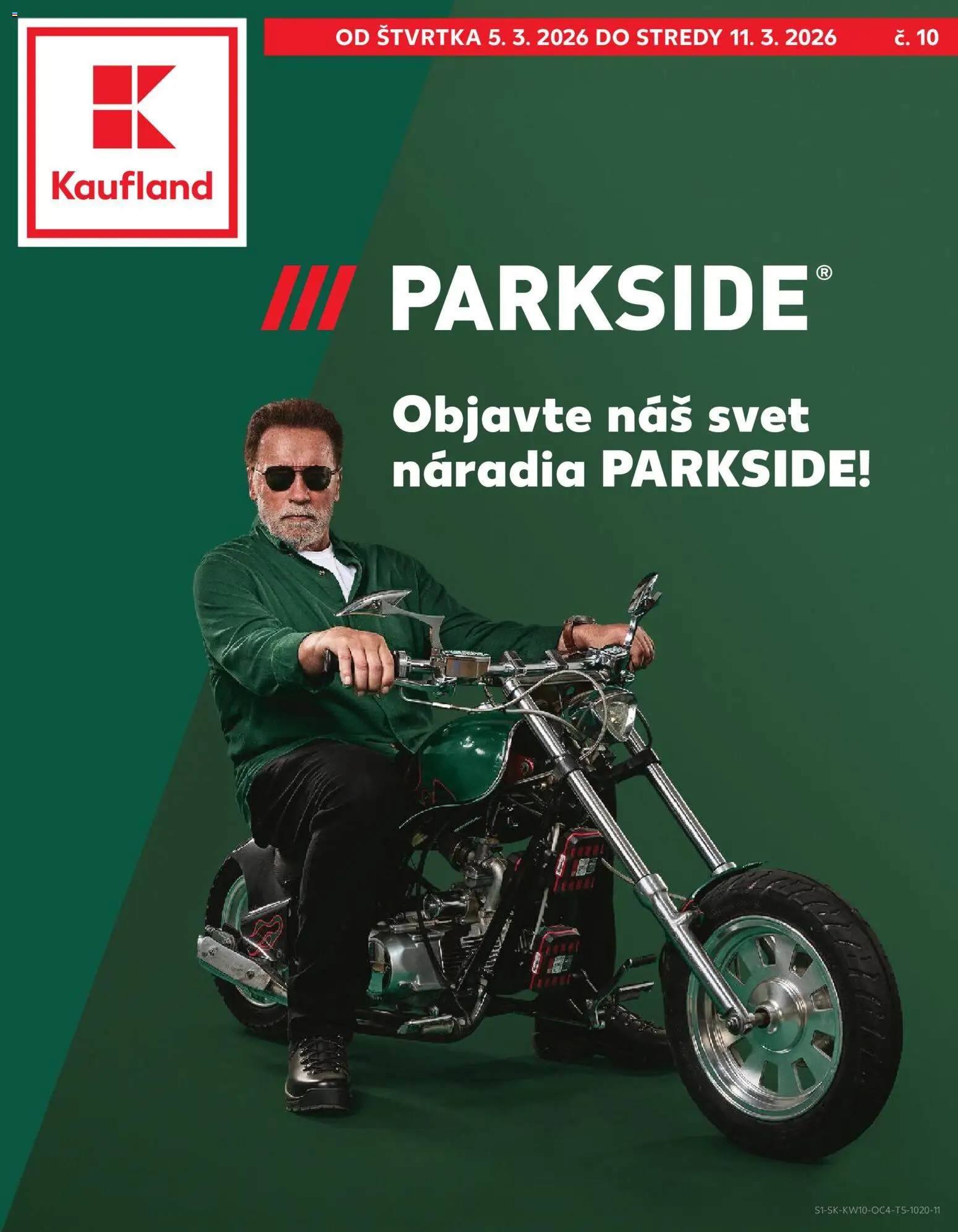 Kaufland SK akciós ujság - amely érvényes a következő dátumtól: 05.03.2026 | Oldal: 1 | Termékek: Parkside