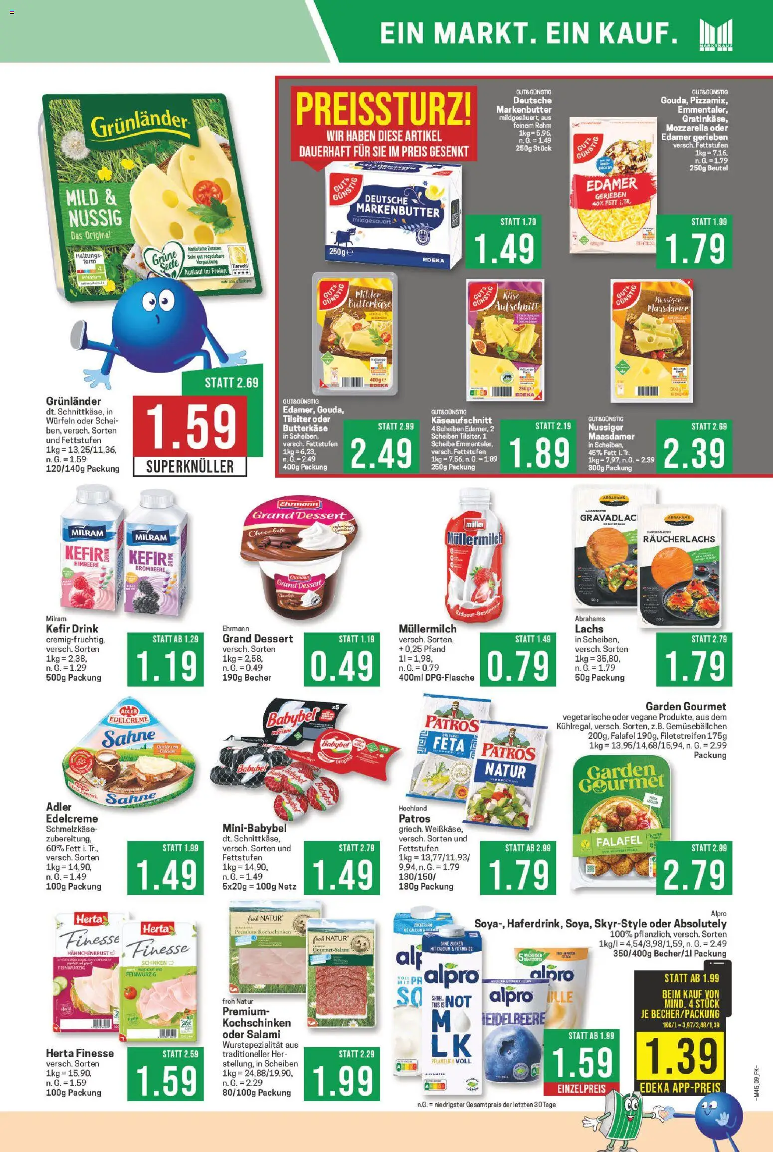 Marktkauf Prospekt 	 – gültig ab 03.11.2025 | Seite: 9 | Produkte: Zucker, Schinken, Sahne, Hahnchenbrust