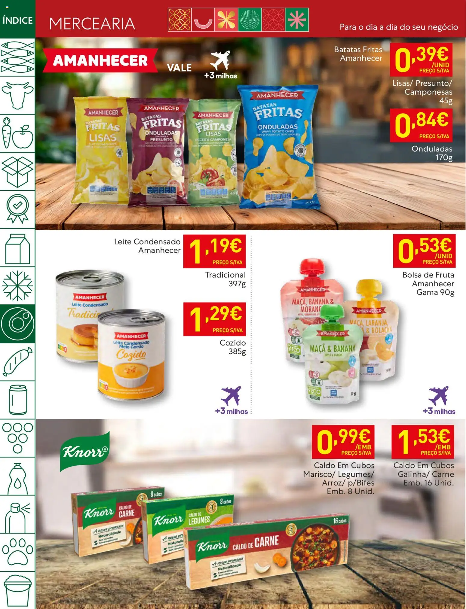 Recheio folheto │ válido de 09.12.2025 | Página: 20 | Produtos: Bolsa, Maça, Presunto, Batatas fritas