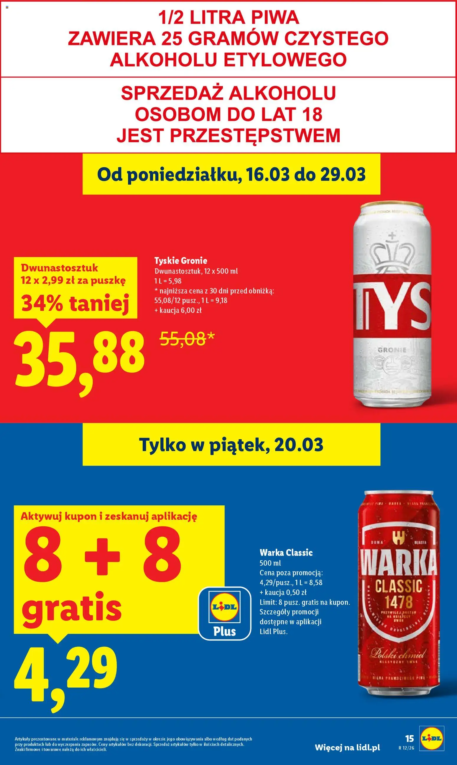 Lidl Polsko leták od 19.03.2026 | Strana: 15