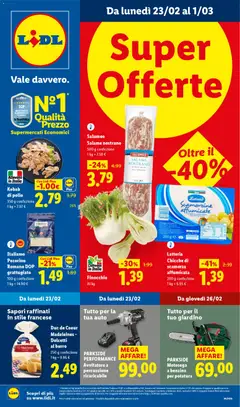 Anteprima del volantino Volantino Lidl	 valido a partire dal 23.02.2026