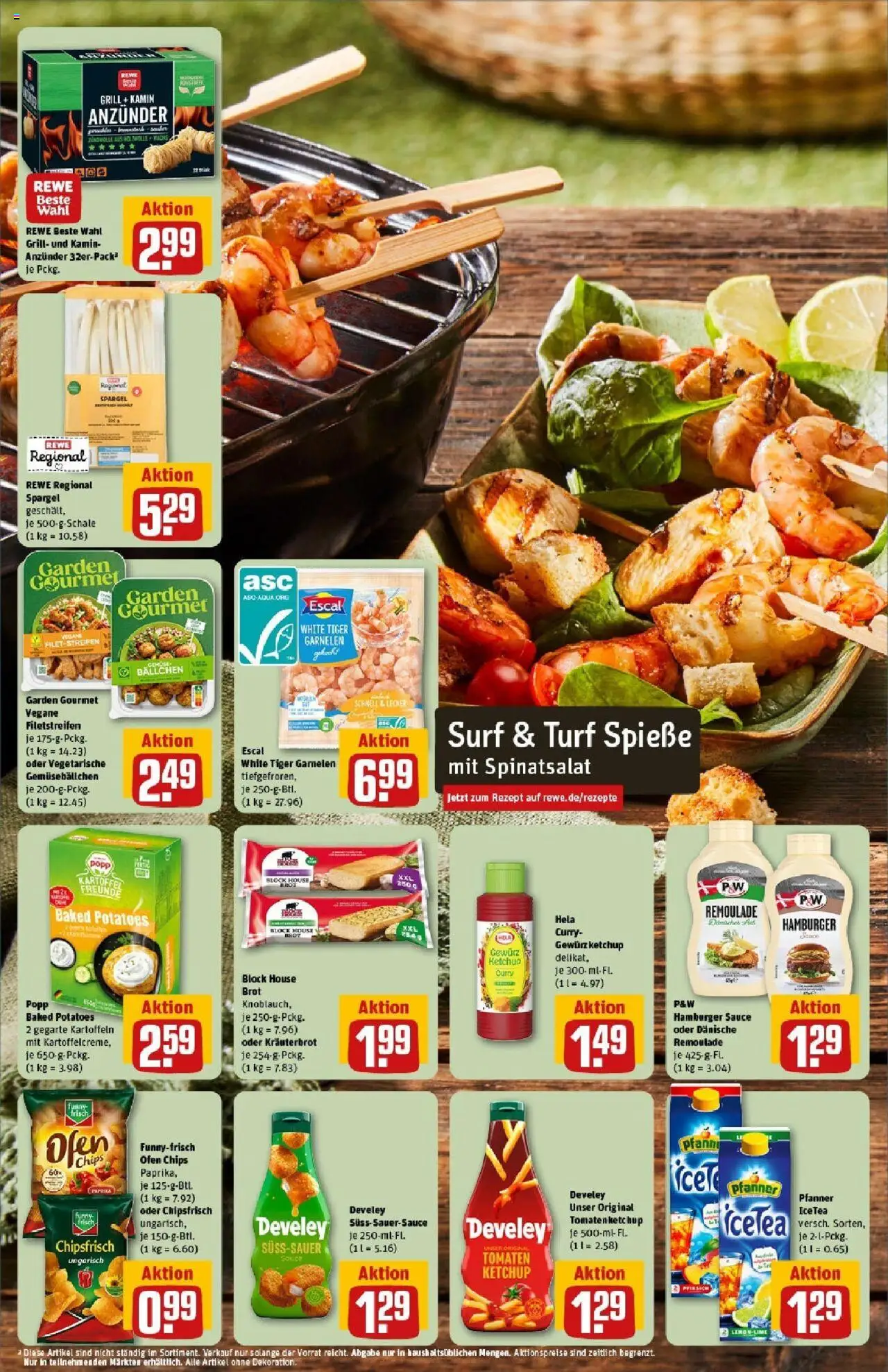 Rewe prospekt Duisburg / Duissern	 - gültig ab dem 01.06.2025 | Seite: 16 | Produkte: Ofen, Kartoffeln, Paprika, Tiger garnelen