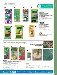 Castorama - Prévisualisation de Castorama catalogue valide à partir de 26.02.2026 | Page: 77 | Produits: Plantes, Rouleau, Couverture, Copeaux de bois