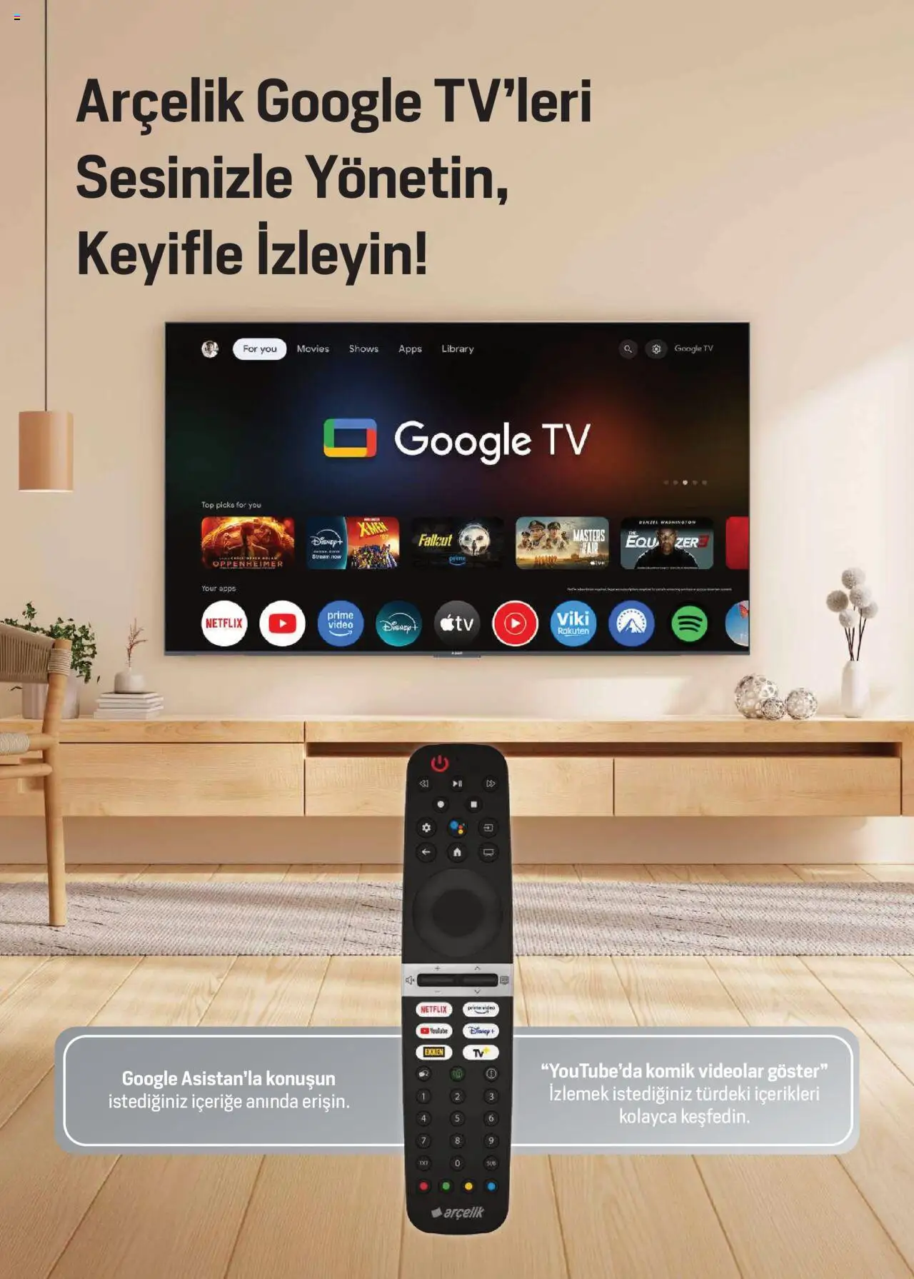 Arçelik Katalog - 01.10.2025 tarihinden itibaren geçerlidir | Sayfa: 68 | Ürünler: TV, Video