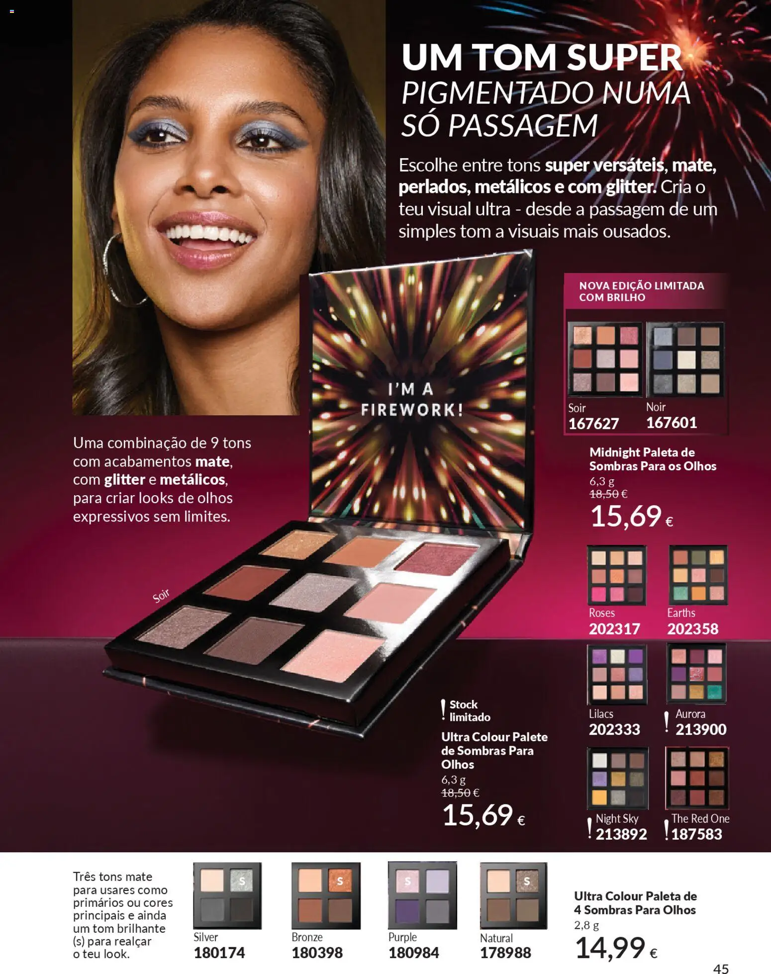 Catálogo Avon Campanha 1 │ válido de 01.01.2026 | Página: 45 | Produtos: Sombras