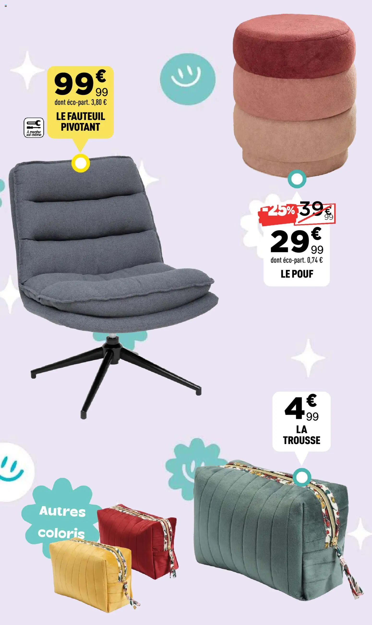 {H1} | Page: 9 | Produits: Fauteuil