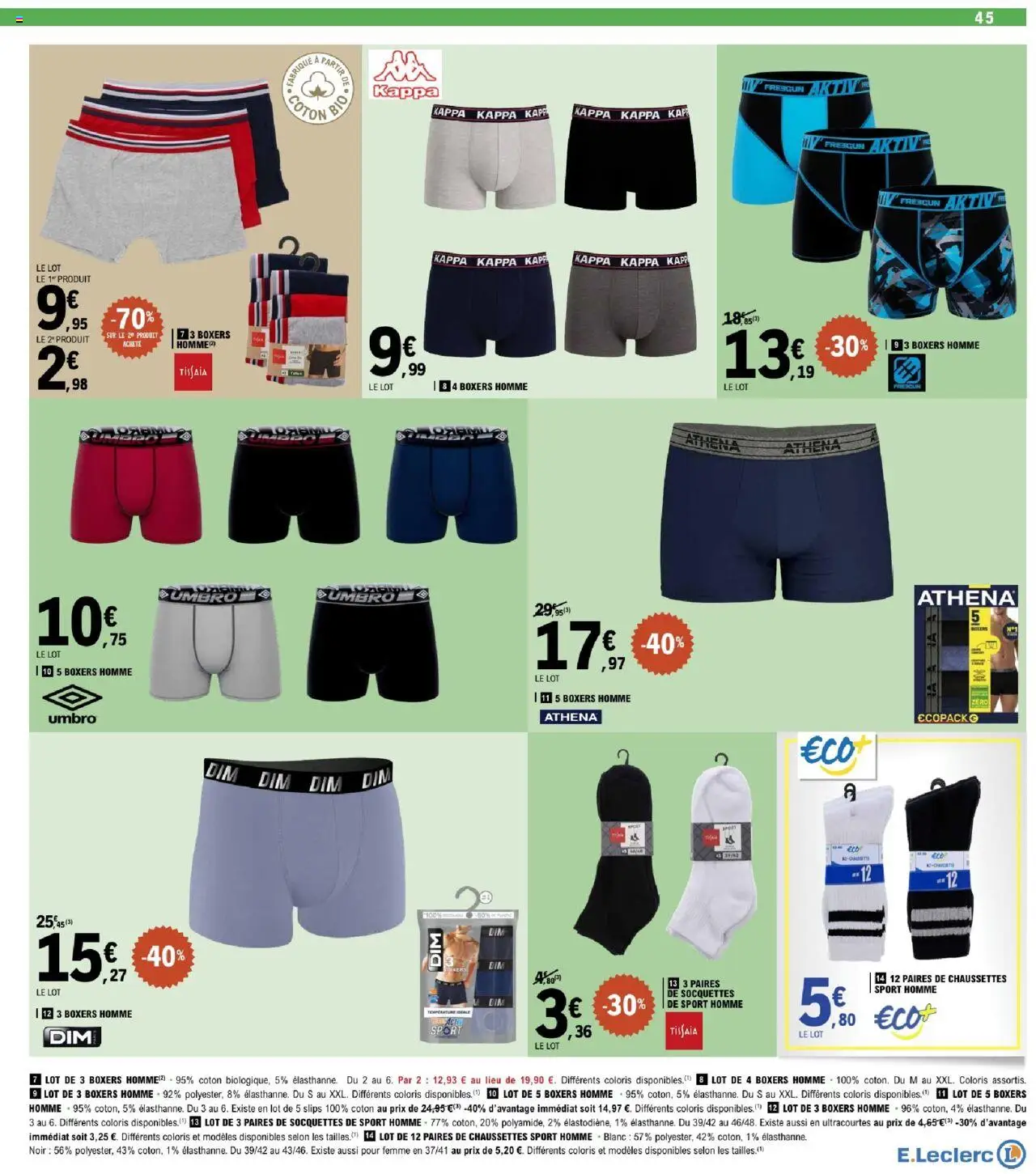  | Page: 45 | Produits: Coton, Slips