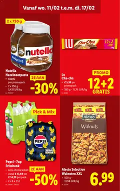 Lidl Folder week 7 - Voorbeeld van een folder van Lidl, geldig van 11.02.2026 | Pagina: 23 | Producten: Pepsi, Frisdrank, 7up, Saláta mix