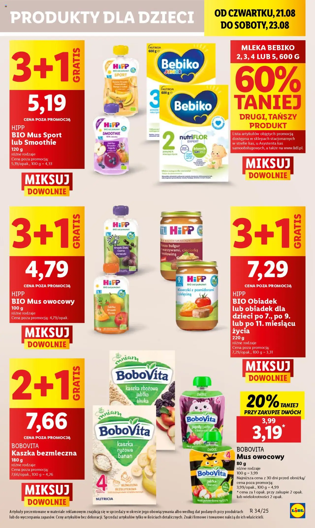 Lidl Gazetka od 21.08.2025 | Strona: 51 | Produkty: Dynia, Smoothie, Cieciorka, Owoce