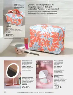 Vista previa Catálogo AVON campaña 4 válido desde el 01.04.2026 | Página: 122 | Productos: Té, Batería, Espejo, Neceser