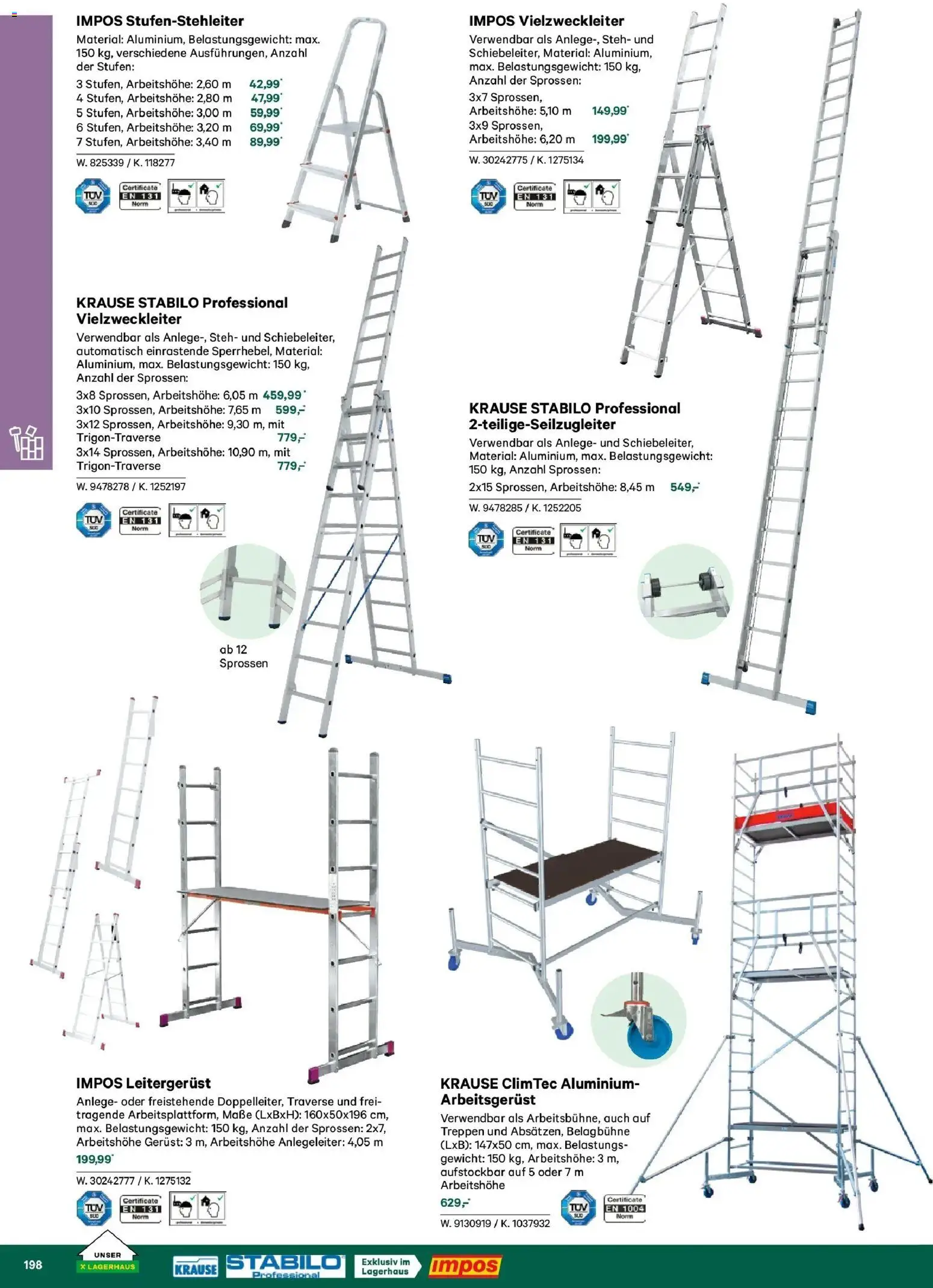 Lagerhaus - Lagerhaus - Garten & Freizeit Katalog 2026 gültig ab 01.03.2026 | Seite: 198