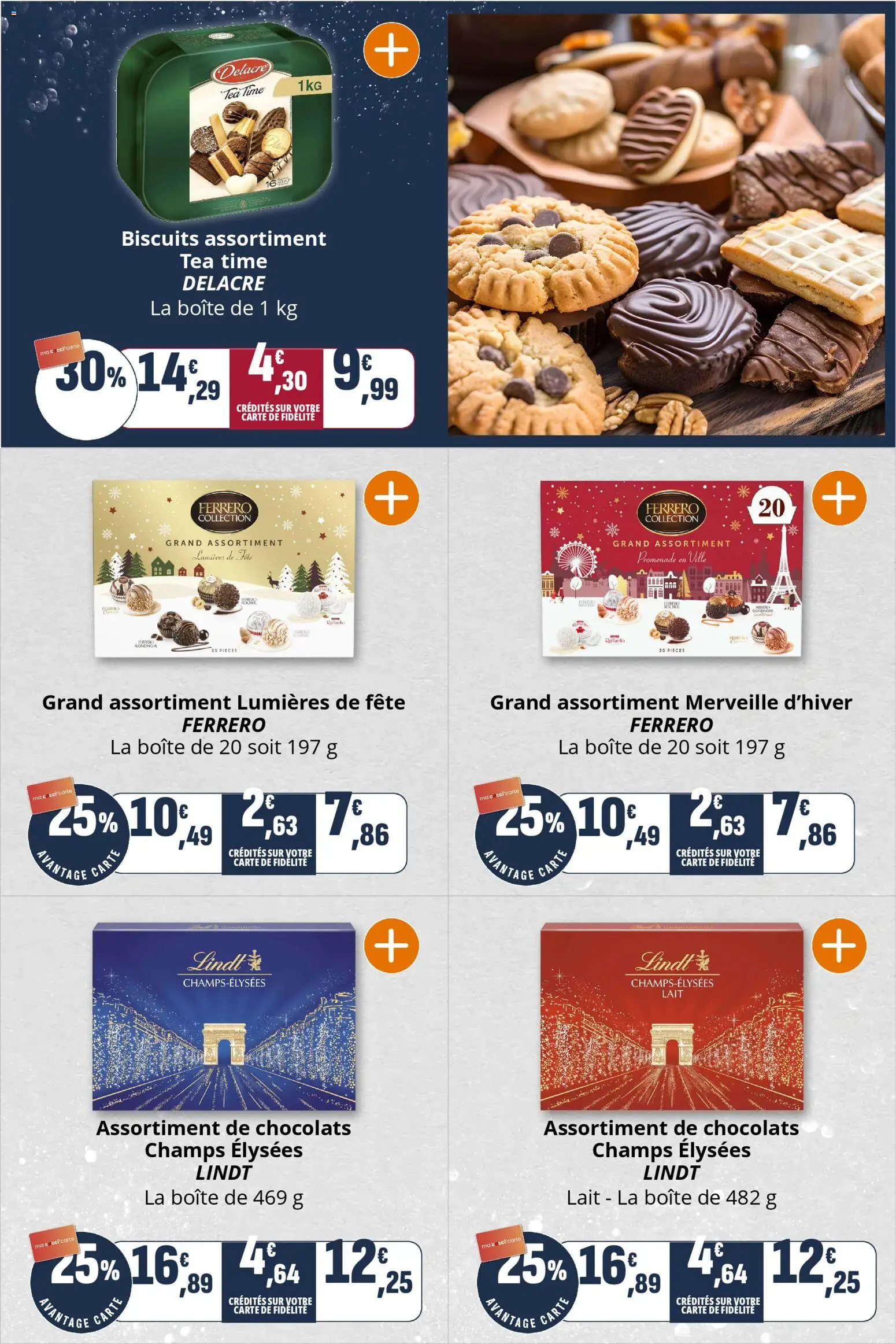 {H1} | Page: 24 | Produits: Raffaello, Lait, Lindt, Biscuits
