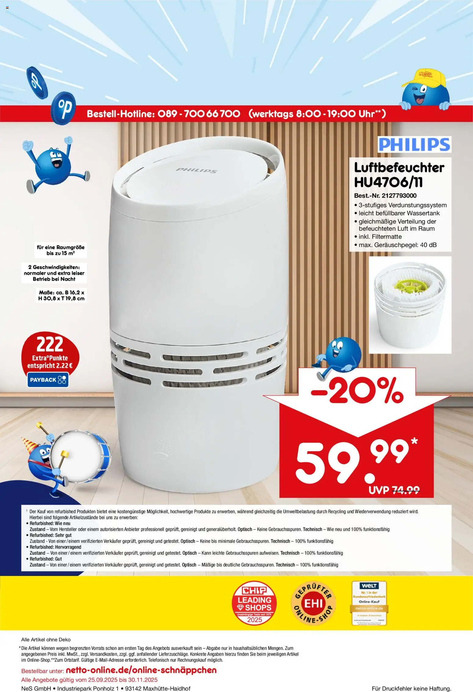 Netto Marken-Discount Online-Sonderangebote Sale – gültig ab 25.09.2025 | Seite: 12