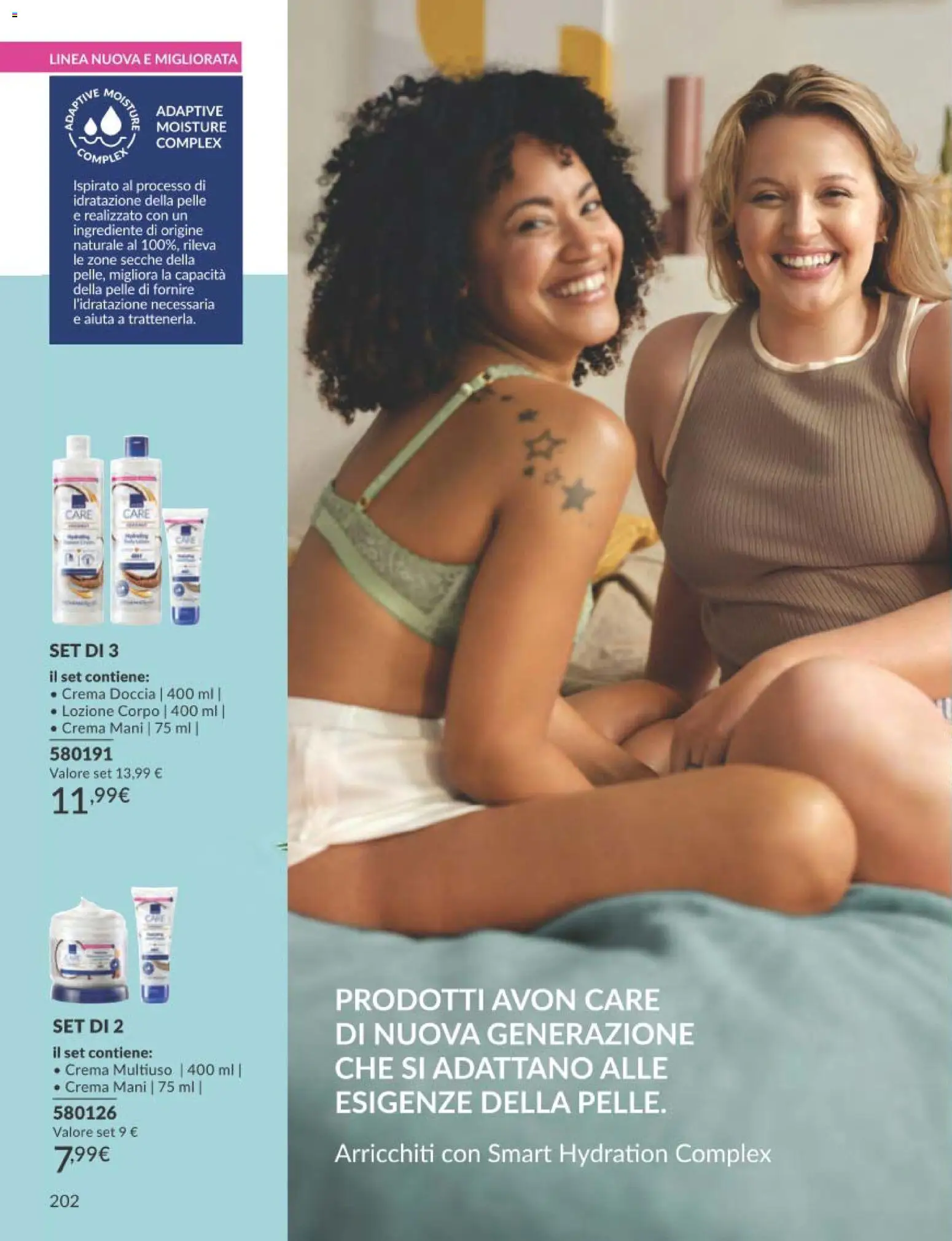 Volantino Avon del 31.12.2025 | Pagina: 202 | Prodotti: Crema, Doccia