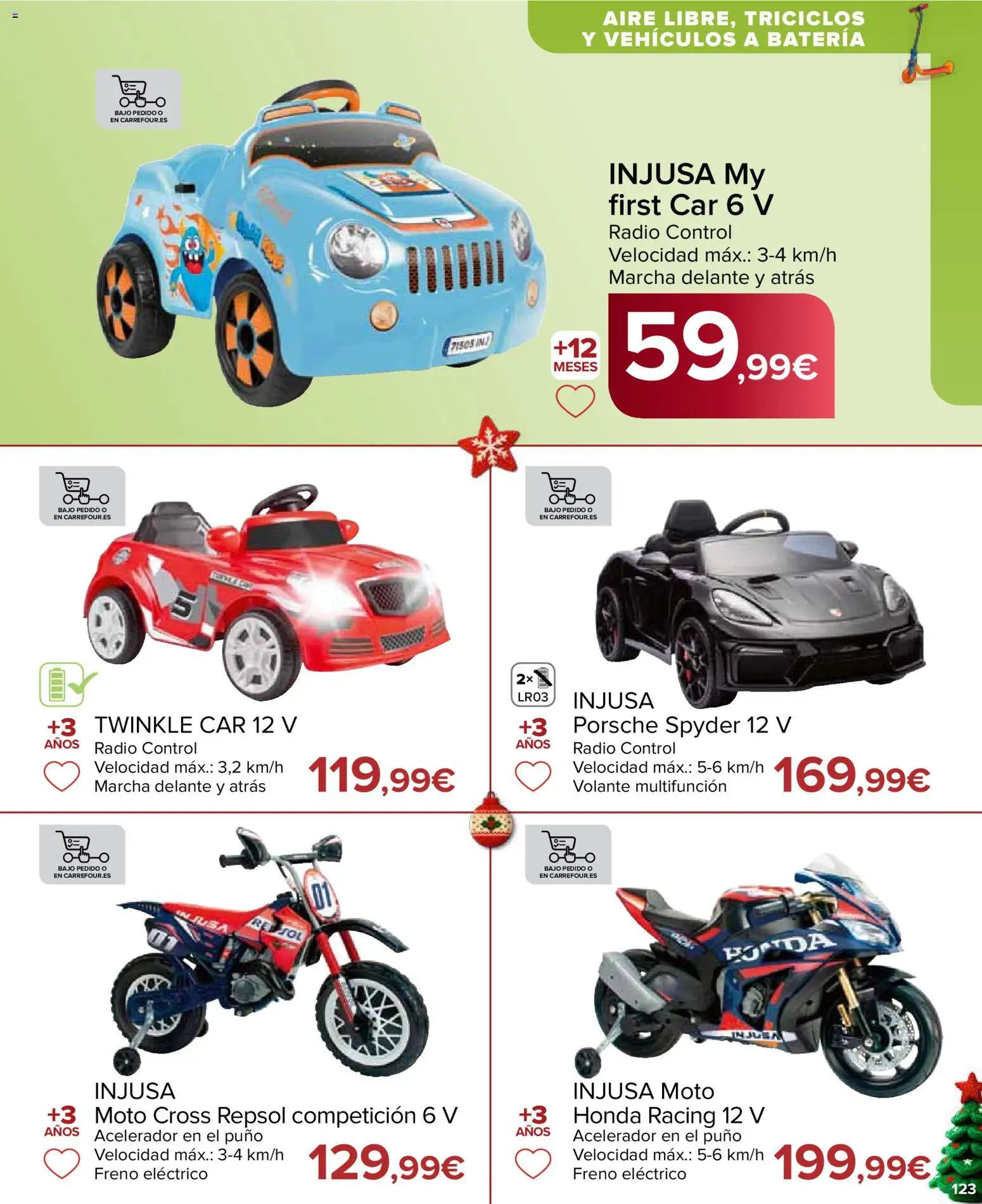 Carrefour Juguetes │ válido desde el 07.11.2025 | Página: 123 | Productos: Radio, Batería