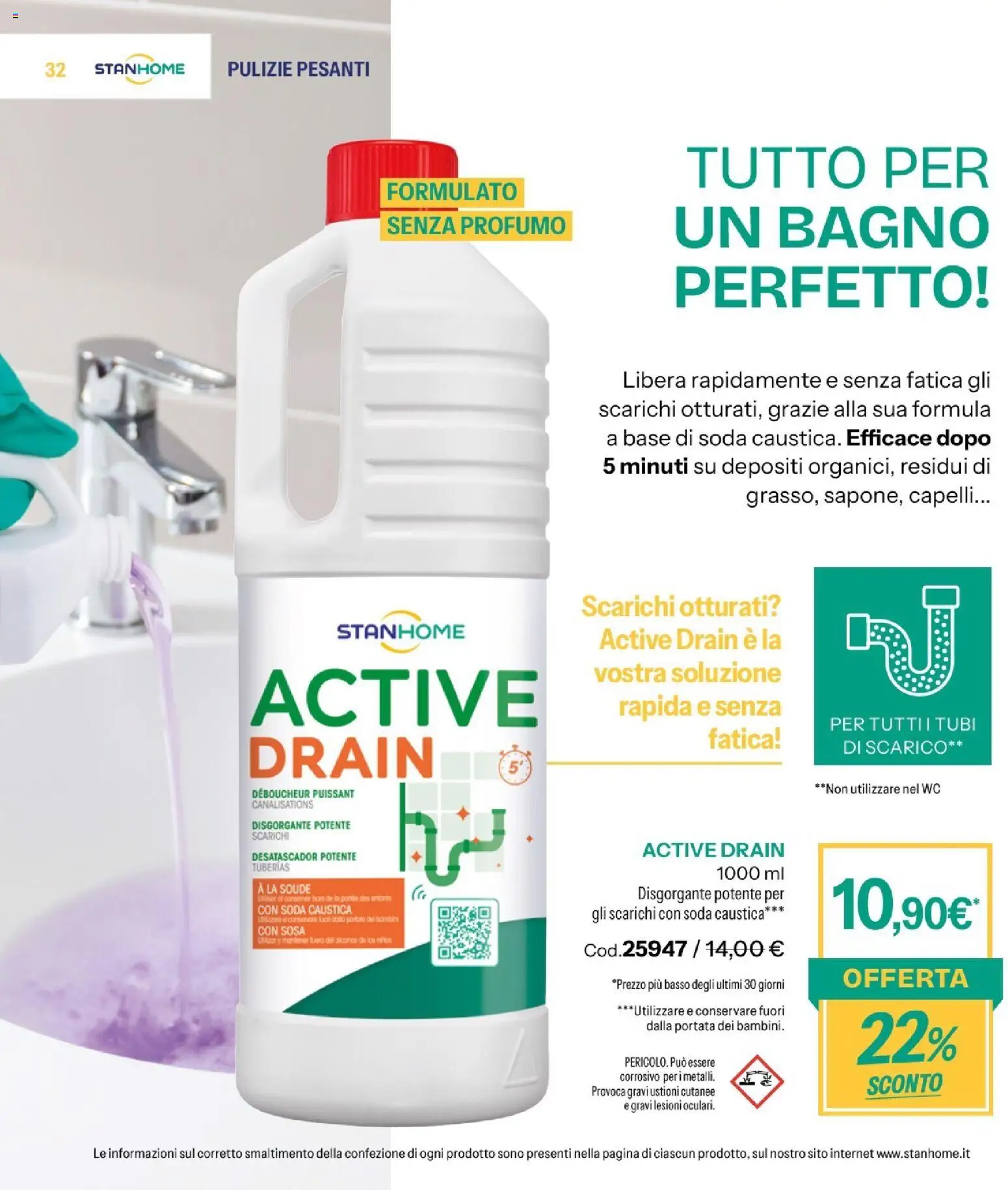 Volantino Stanhome del 11.11.2025 | Pagina: 33 | Prodotti: WC, Bagno, Profumo