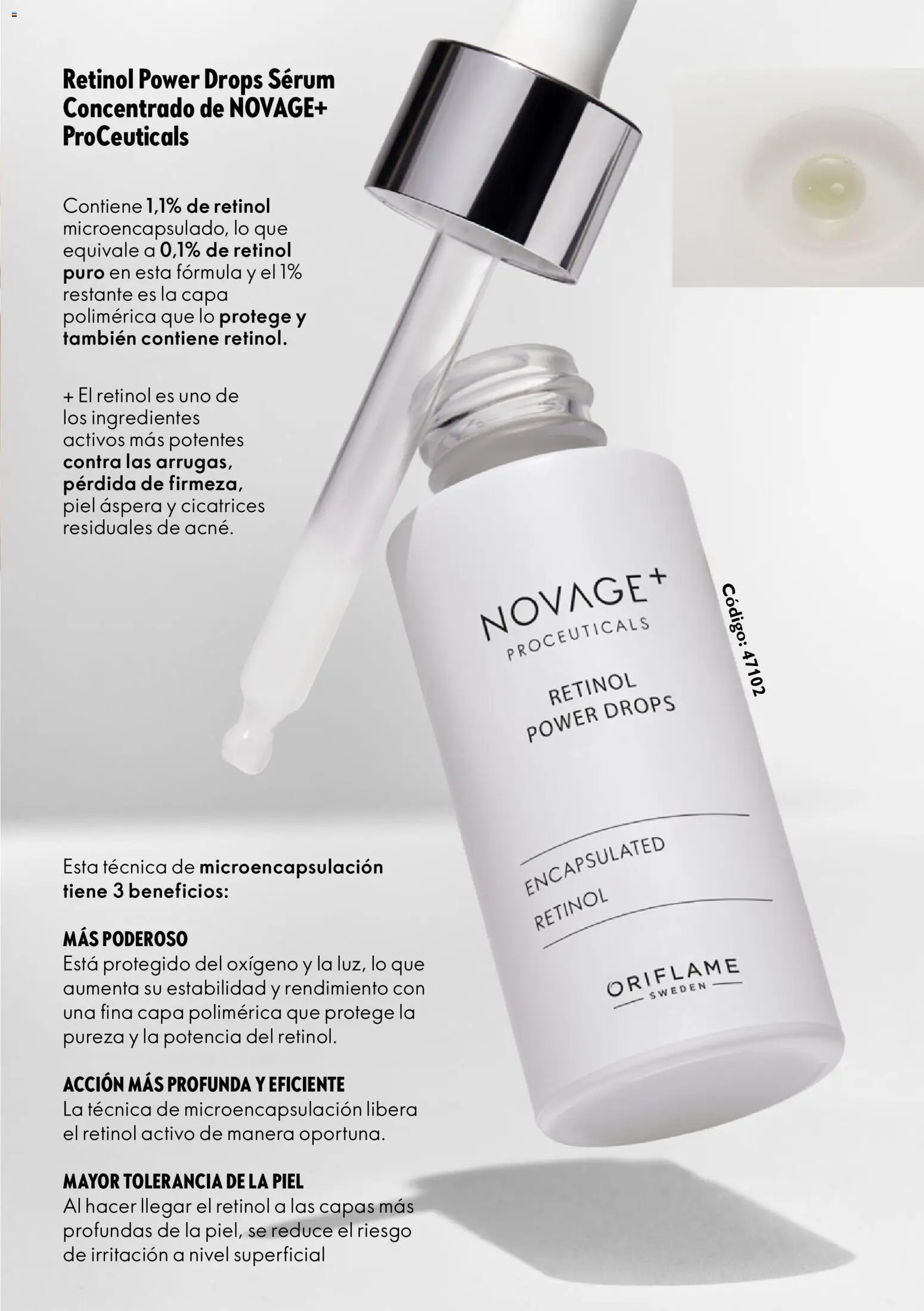 Oriflame - Guía de Producto Novage+ 2025 │ válido desde el 03.11.2025 | Página: 45 | Productos: Κρεμάστρα, Sérum