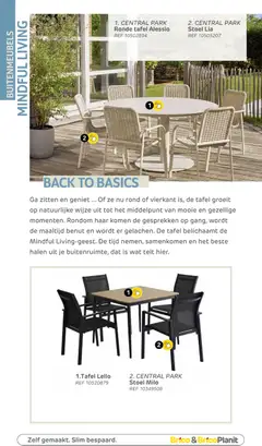 Brico - Tuincatalogus - Voorbeeld van een folder van Brico, geldig van 10.03.2026 | Pagina: 20 | Producten: Tafel, Stoel