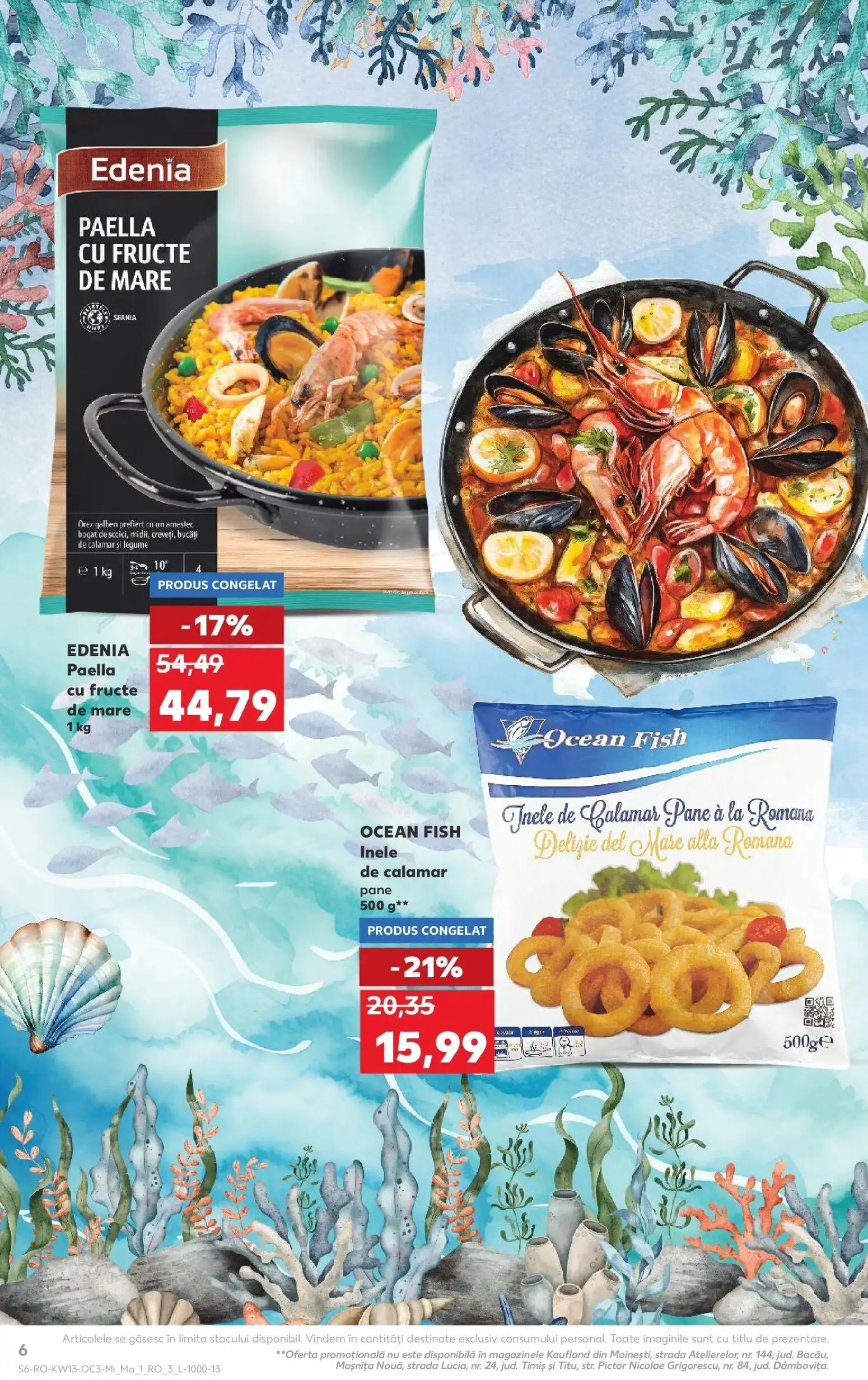 Noul catalog Kaufland – valabil de la 25.03.2026 | Pagină: 6 | Produse: Orez, Legume, Fructe, Fructe De Mare