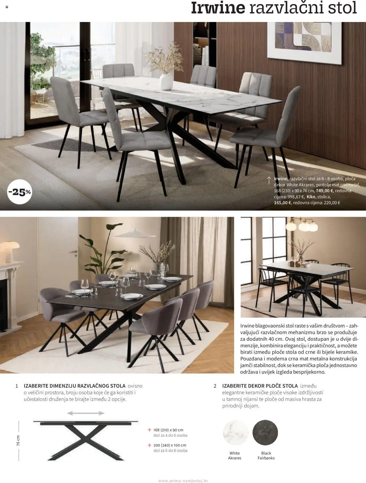 Prima katalog | vrijedi od 01.10.2025 | Stranica: 11 | Proizvodi: Stol