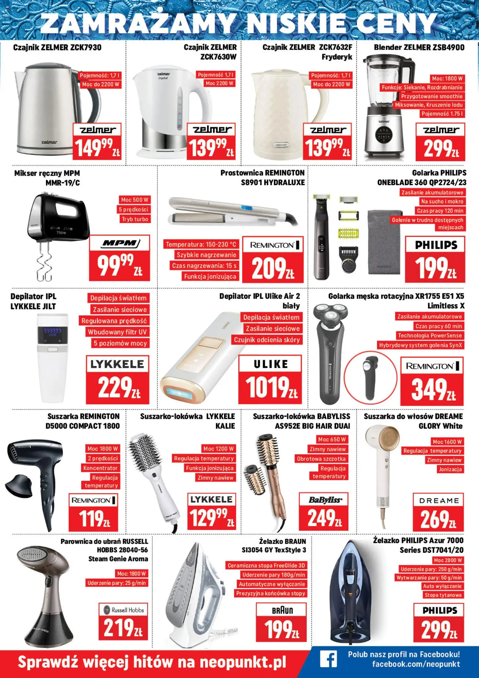 Neopunkt Gazetka od 05.01.2026 | Strona: 6 | Produkty: Czajnik, Mikser, Parownica, Szczotka
