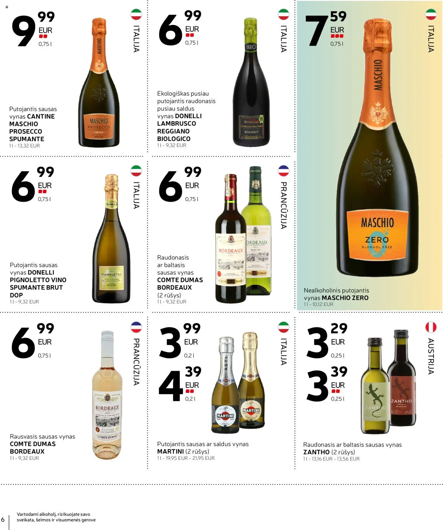 Rimi akcijos nuo 17.02.2026 | Puslapis: 6 | Prekių: Vynas