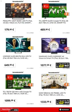 Media Markt Prospekt 	 ab 07.04.2026 gültig | Seite: 8 | Produkte: Sony, Hisense, Smart TV, TV